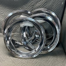 15x7 15x8 RALLY WHEEL TRIM RINGS DEEP DISH BEAUTY RIM BANDS for CHEVY PONTIAC GM