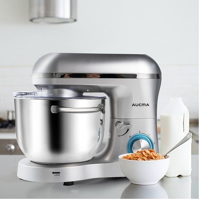 Aucma Stand Mixer 6.5QT 660W 6Speed multifunction Food Mixer Year