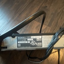 Sony DVP-SR101P DVD Player Black Progressive Scan Plays DVD RW R -RW -R