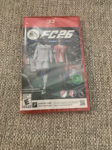 FC 26 Switch 2 Nintendo EA Sports Game-Key Card New Sealed