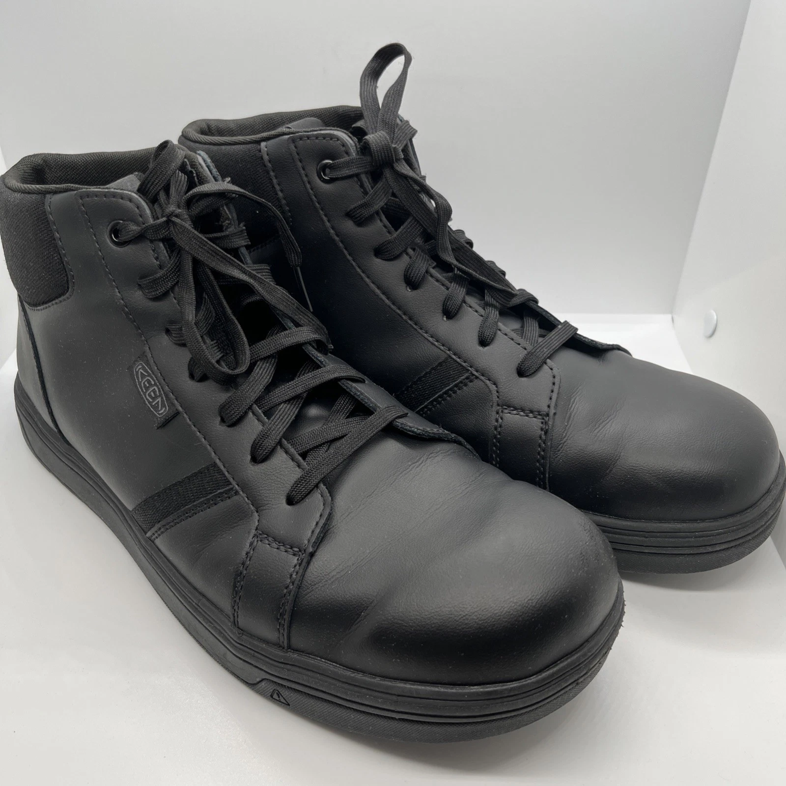 KEEN PTC Kenton Mid Soft Toe Work Shoes Black Mens 13 Great Condition
Opens in a new window or tab