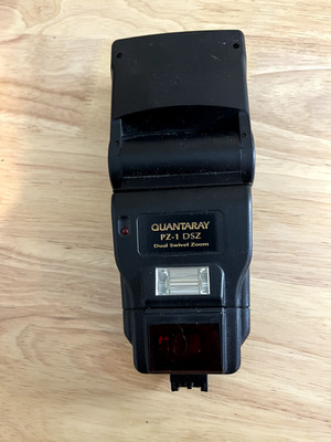 Quantaray PZ-1 DSZ Shoe Mount Flash tested and working