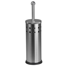 Stainless Steel Toilet Brush Set with Holder Modern Bathroom Caddy