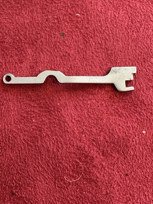 Bauer Automatic 25 Cal  Nickel Auto Safety Excellent Condition