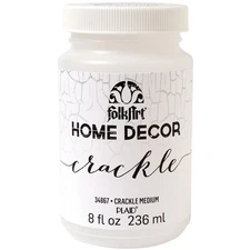 Plaid:Craft HDCCRCK FolkArt Home Decor Crackle Medium 8oz- (3Pk)
