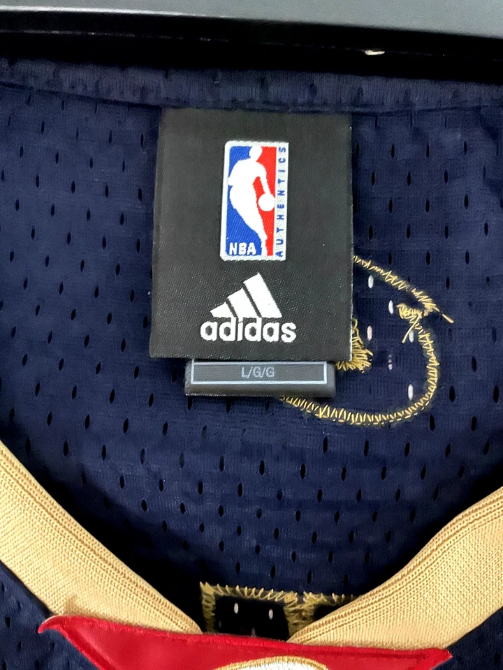 LeBron James Cleveland Cavaliers Jersey Adidas NBA Authentic Size L +2 Rare - Image 3 of 4