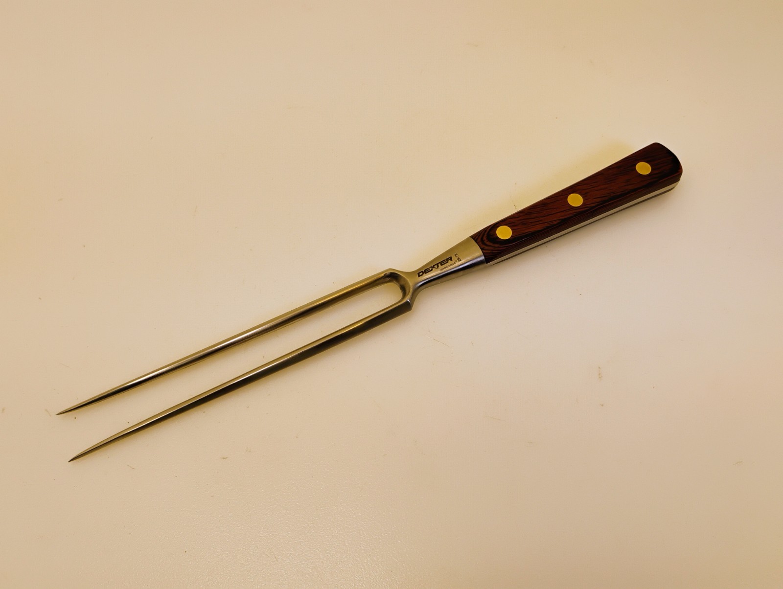 Dexter USA Connoisseur 11" Full Tang Forged 28-78 Fine Dining Bayonet Fork