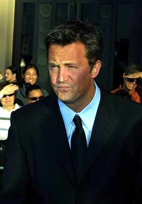 Matthew Perry during The 8th Screen Actors Guild Awards Arrivals a- Old Photo 1