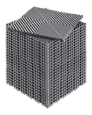 Uimoso Drainage Mat Drainage Floor Tile 12  x 12  Modular Interlocking Cushion