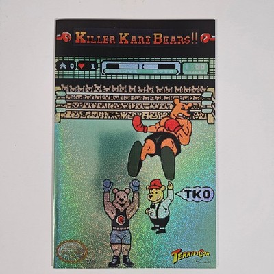 Killer Kare Bears Sparkle Foil Mike Tyson Punch Out Homage 7/10