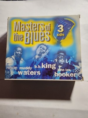 Masters Of The Blues 3 CD Set BB King Muddy Waters John Lee Hooker VG+ CD79