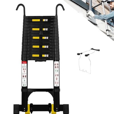 20.3 FT Telescoping Ladder with Stabilizers, Adjustable Multi-Purpose Collaps...