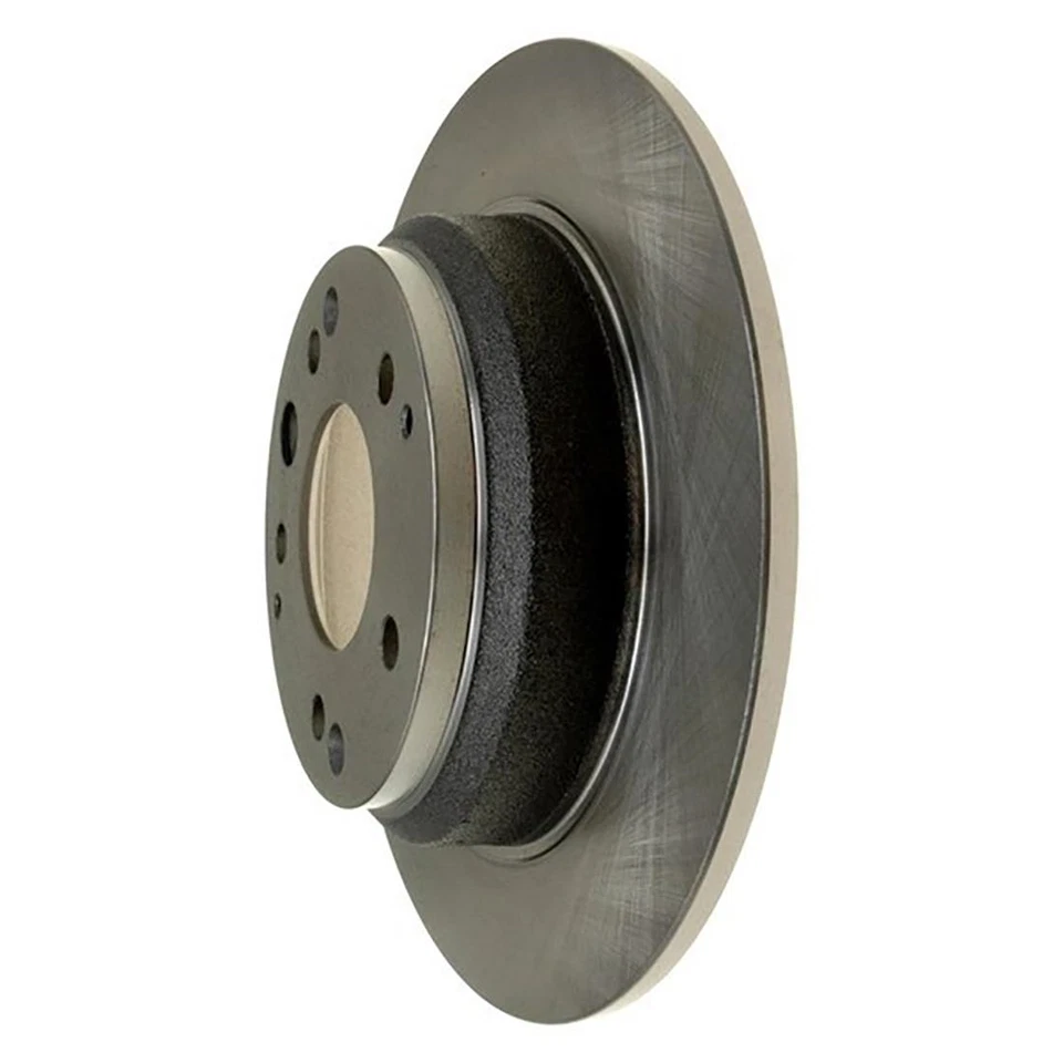 Rear Brake Rotors + Ceramic Brake Pads & Hardware For 1991-1995 Acura Legend - Image 3 of 4