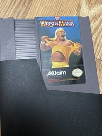 NES Game Lot Super Mario Bros/Duck Hunt, Wrestlemania, Bases Loaded, More