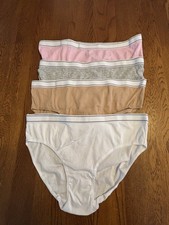 No Boundaries 4 or Womens Stretch Rib Knit Hipster Underwear Size XL 16-18 