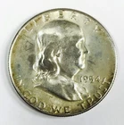 *1954 S FRANKLIN SILVER HALF DOLLAR* *GEM BU++* NR #C1711
