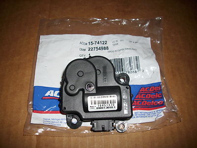 A/C Delco 15-74122~A/C Heater Actuator~22754988~Corvette~Impala