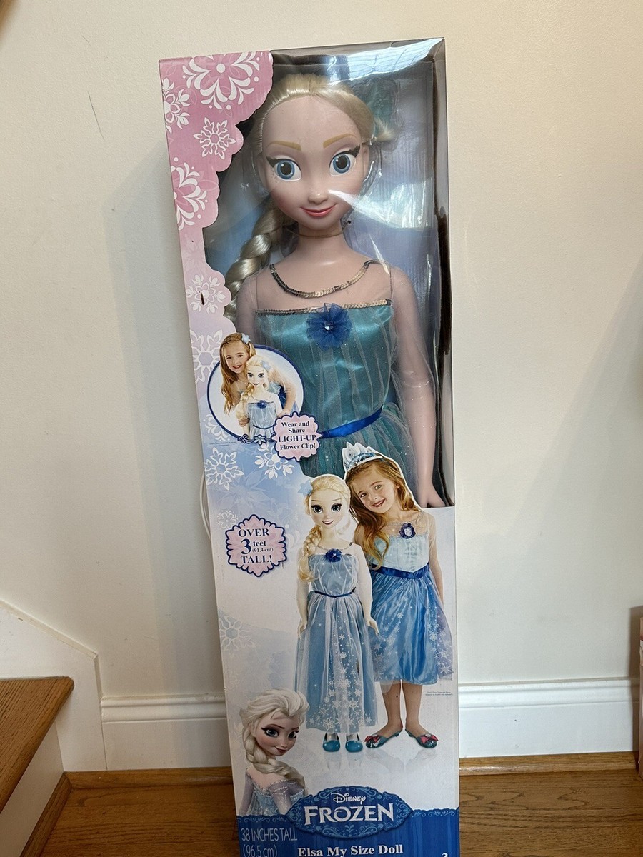 2014 Disney Frozen Elsa My Size 38” Doll New In Box