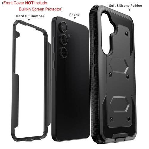 For Samsung S25 Plus/S25 Ultra Dual Layer Case Rubber Cover / Screen Protector - Picture 41 of 63