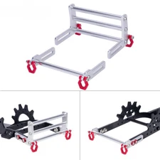 Metal Front Bumper Bars Set for 1/10 Traxxas TRX4 Axial SCX10 II RC Crawler Car