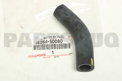 Rioページ 1626450080 Genuine Toyota HOSE, WATER BY-PASS, NO.2 16264