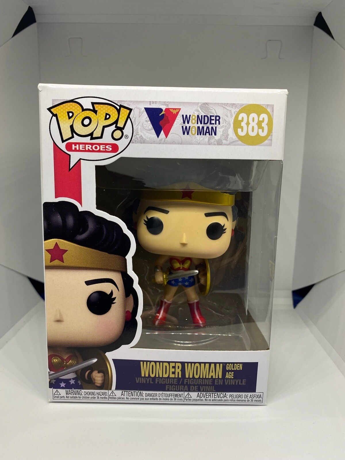 Funko Pop with Protector Heroes Wonder 