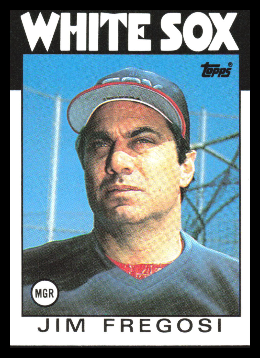 1986 Topps Super Bob James #36    Chicago White Sox C1