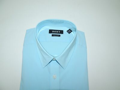 DKNY Men's Slim Fit Stretch Dress Shirt Textured Stripe Pool Blue 16 1/2 32/33 L | eBay DKNY Men's Slim Fit Stretch Dress Shirt Textured Stripe Pool Blue 16 1/2 32/33 L | eBay