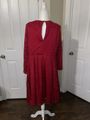 torrid red lace dress Red Lace Dress
