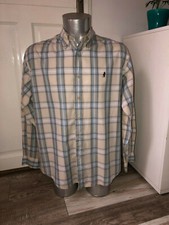 chemise bleue à carreaux cow boy country MARLBORO CLASSICS taille medium  