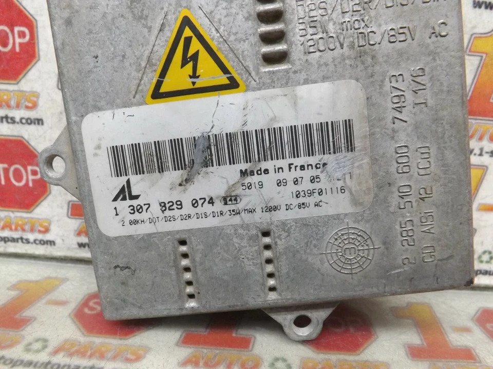 MINI COOPER 2002-2007 MÓDULO DE LASTRE OCULTO DE XENÓN 1307329074 OEM Foto 2 de 4