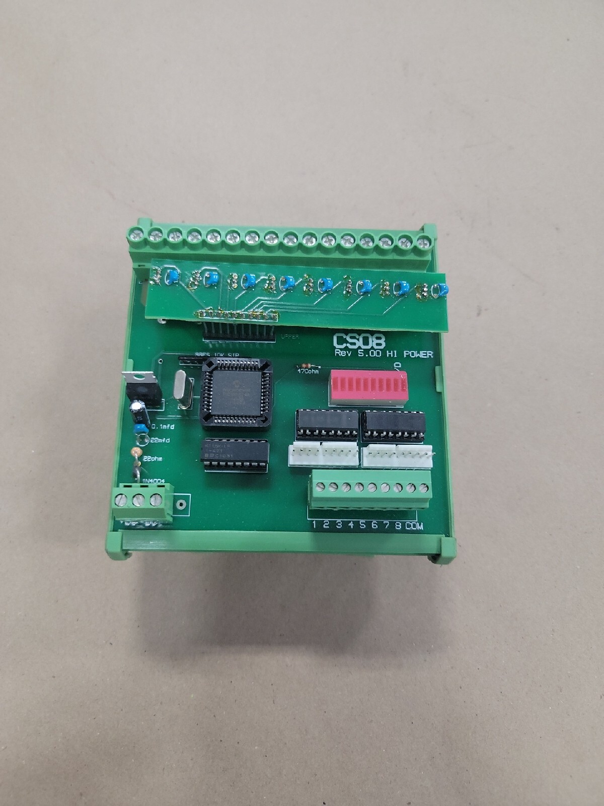 Phoenix Contact CS08 Circuit Board Control Board Rev 5.00 Hi Power
