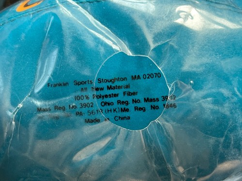 Franklin Sports Future Champs Dan Marino Soft Vinyl Stuffed Football NEW #6546 - Picture 9 of 9