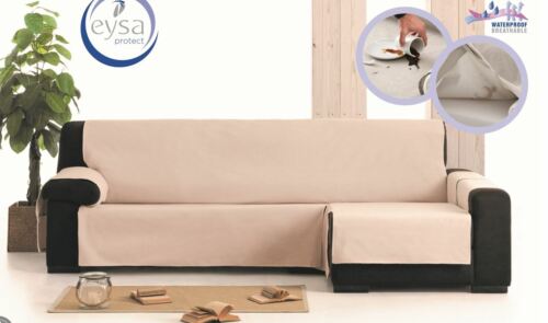 Funda de sofa chaise longue sillon de 1,2,3,4 plazas tela impermeable Eysa - Imagen 1 de 9