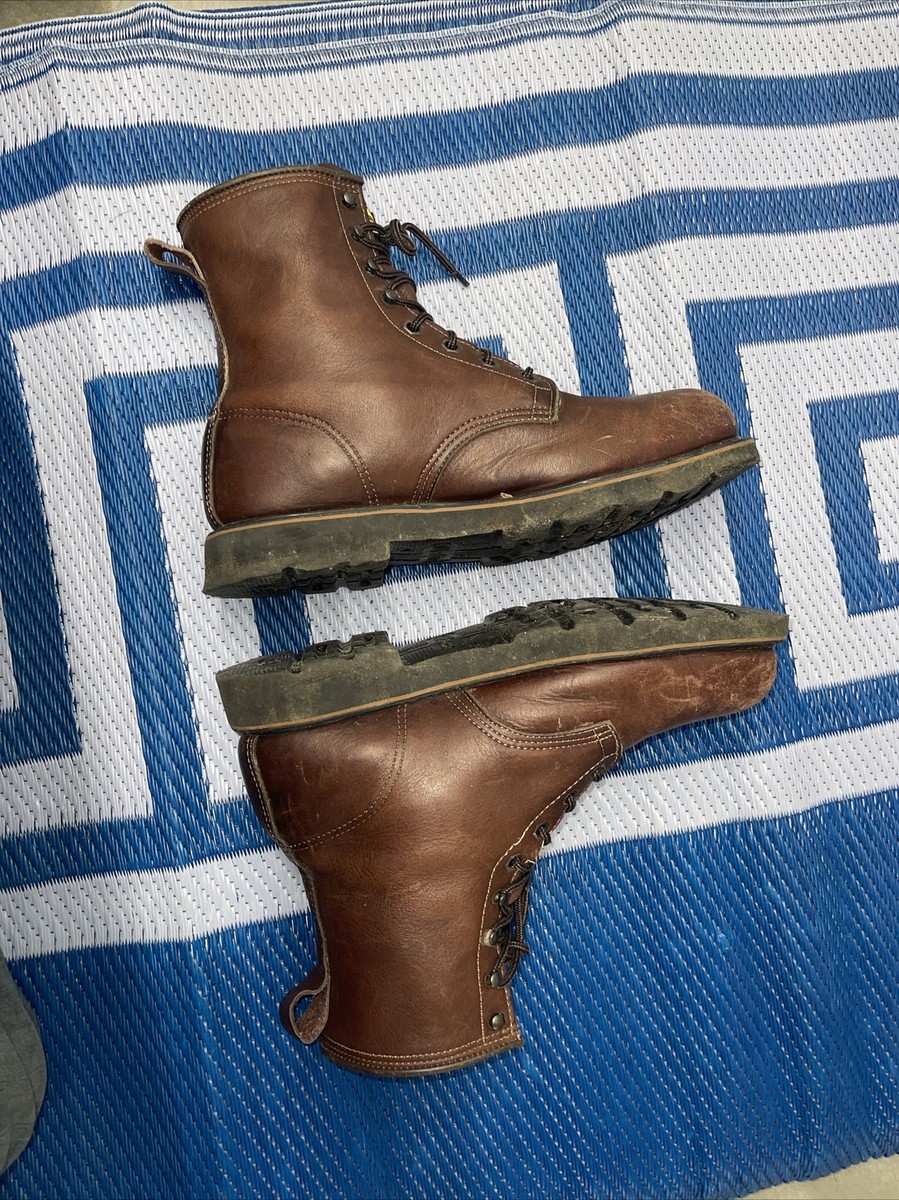 LaCrosse 3052 Utility Steel Toe Leather Work Boots Men display picture 1