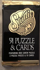 1991 Donruss Studio Baseball Pack Griffey Jr Thomas Ryan Glavine Boggs Henderson