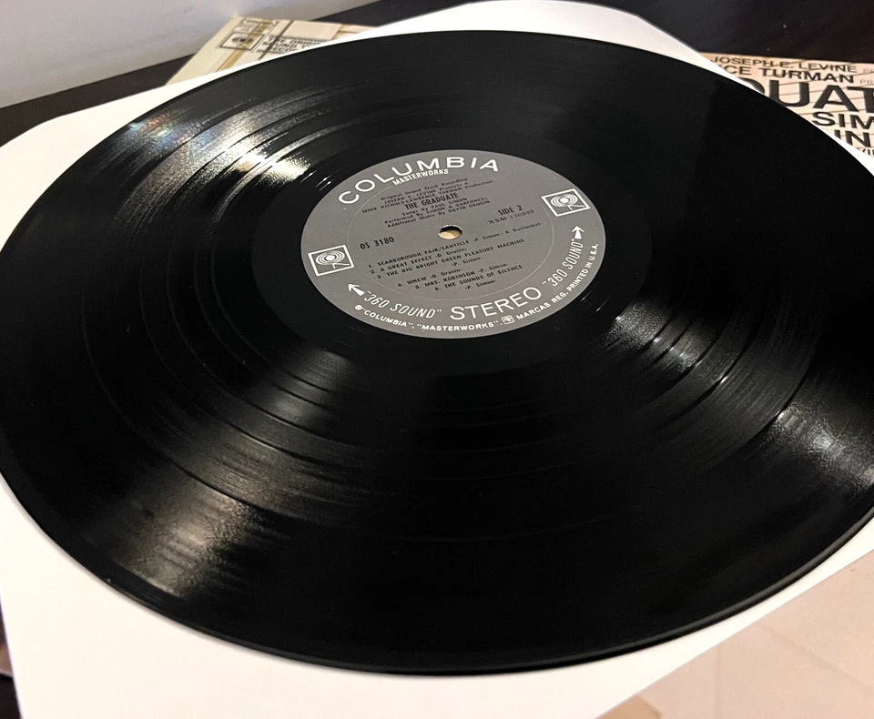 SIMON & GARFUNKEL - The Graduate Soundtrack (1968) - 12" Vinyl Record LP - VG Foto 3 de 3