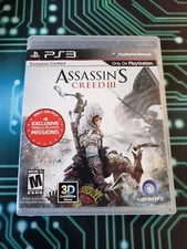 Assassin's Creed III (Sony PlayStation 3, 2012) No Manual 