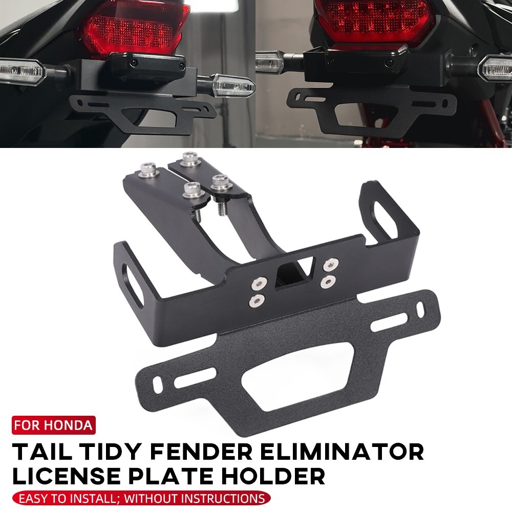 Rear Fender Eliminator License Plate Holder For HONDA CB500 CB750