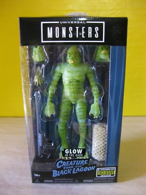 2022 Jada Toys Universal Monsters 7'' GITD Creature from the Black Lagoon New MIP