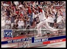 2019 Topps Opening Day 150 Years of Fun #YOF-20 David Ortiz Boston Red Sox