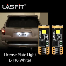 LASFIT T10 W5W 194 2825 Led License Plate Light Bulbs for Toyota Corolla 1987-20