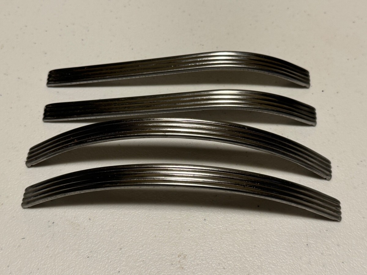 Harley Knucklehead UL WL Stainless Tank Trim Set 3514-41 3514-41A