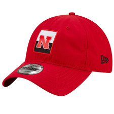Nebraska Cornhuskers New Era 9TWENTY NCAA Red Contrast Patch Adjustable Hat OSFM
