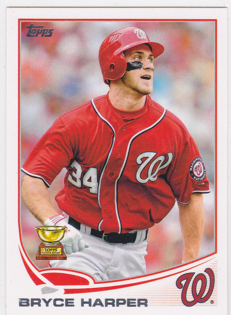Bryce Harper TOPPS ALL-STAR ROOKIE CARD Washington Nationals