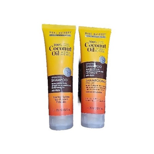 Marc Anthony Coconut Oil & Shea Butter Hydrating Shampoo 2 PK 8.4 oz ea - Picture 3 of 3