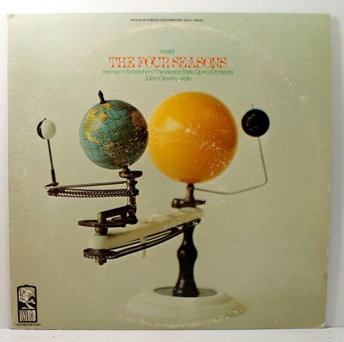 Vivaldi The Four Seasons Hermann Scherchen/The Vienna State Opera Orchestra LP