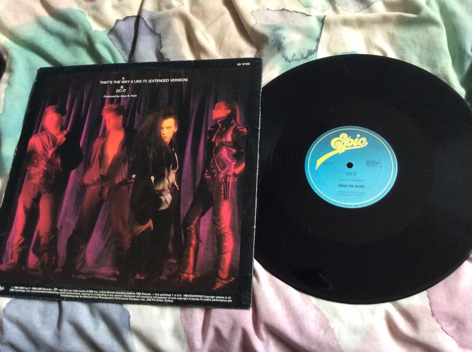 Dead Or Alive That’s The Way (I Like It) 12” Vinyl Picture Cover B/W Do It - Image 2 of 4
