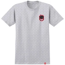Spitfire Wheels Shirt Lil Bighead Fill Ash/Black/Red