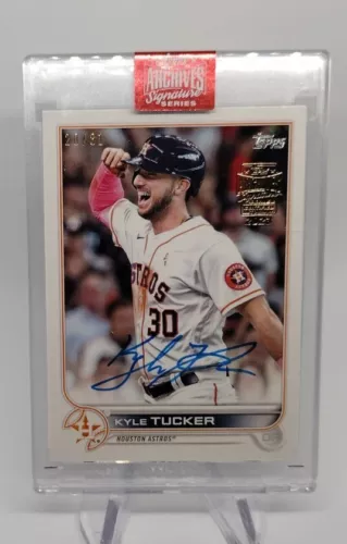 2023 Topps Archive Signature Series Kyle Tucker Auto Houston Astros 20/81